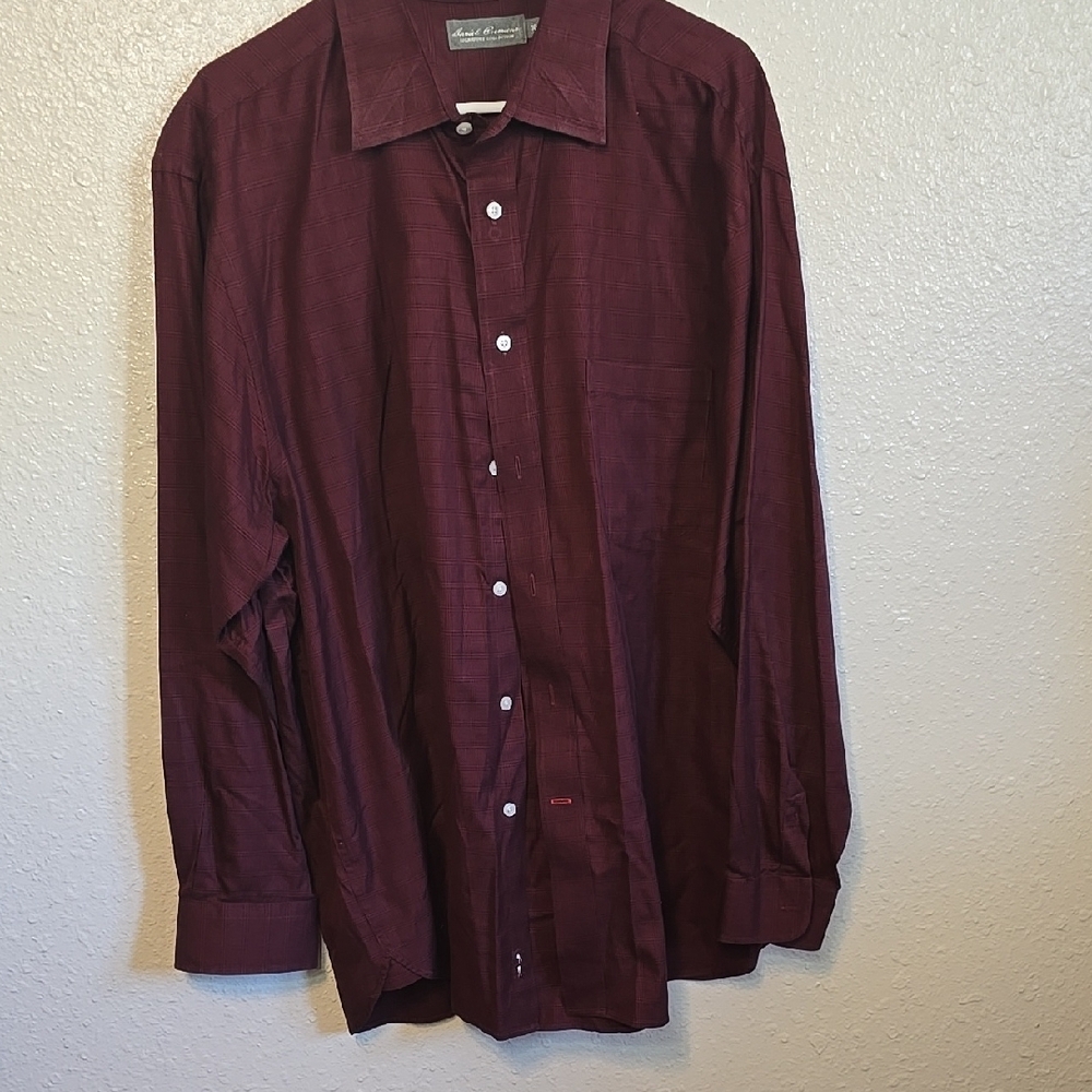Men's Burgundy Shirt